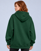 Ellis & Rowe oversized hoodie — Olive Green — studio view 14