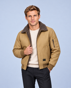 Ellis & Rowe own-model sherpa-lined jacket studio view 08