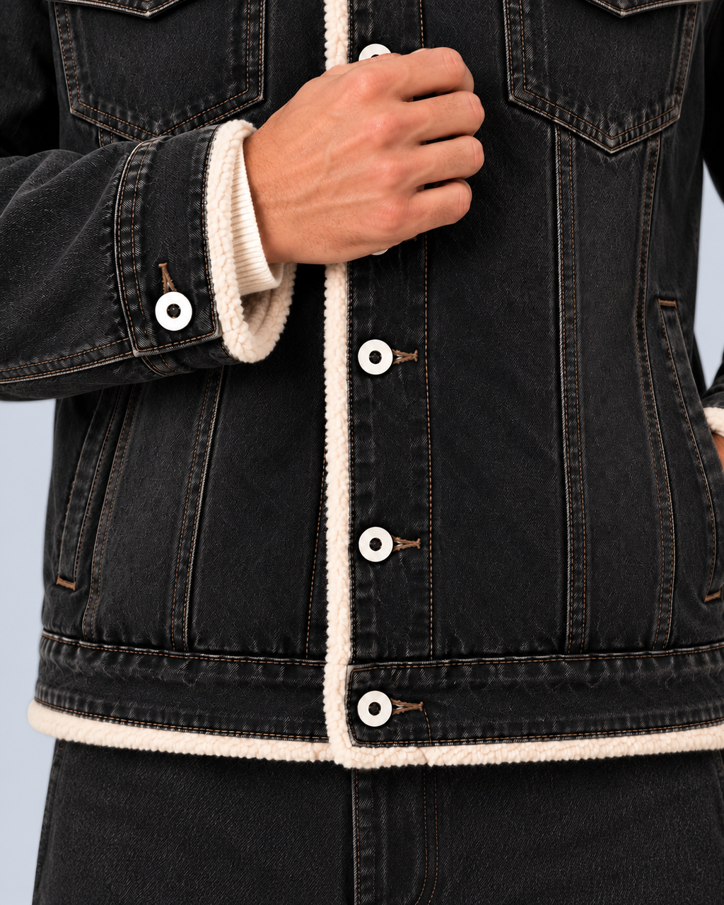 Ellis & Rowe own-model 06 black cuff detail latest